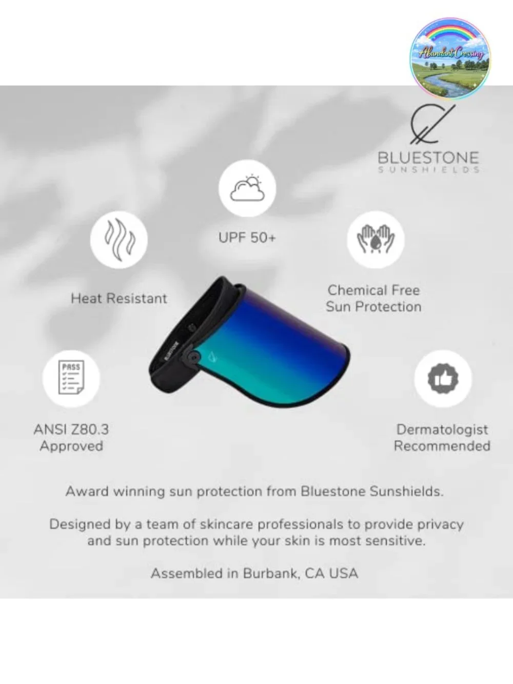 Full Shield Safety Visor Polarized UV Protection